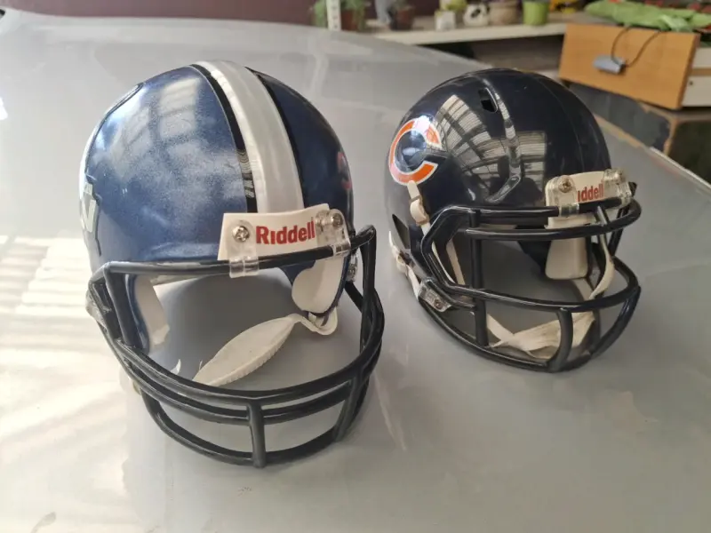 Mini Cascos de Fútbol Americano Riddell super bowl - 1