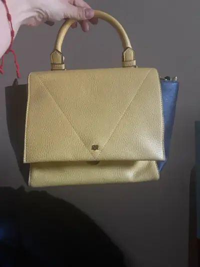 Cartera  amarilla y negro elegante Gunas New York - miniatura 1
