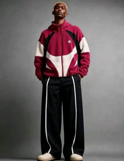 Poleron polar oversize Y2K/Streetwear Shein - miniatura 6