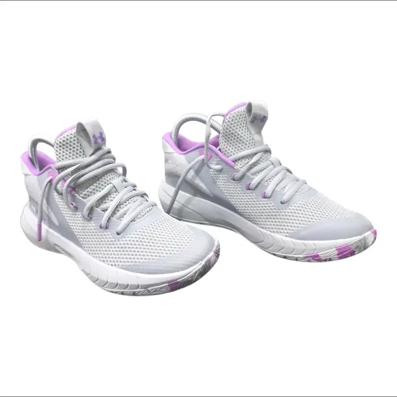 Zapatillas deportivas Under Armour blancas y moradas - 1