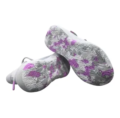 Zapatillas deportivas Under Armour blancas y moradas - miniatura 3