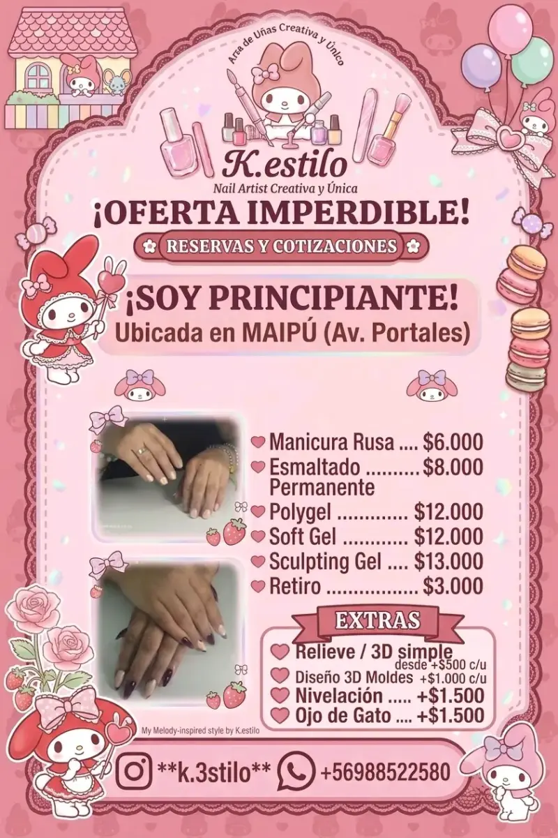 Servicios de Manicura en Maipú
