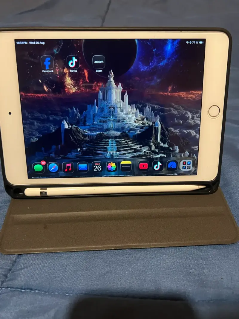 iPad Mini 5 256gb con Apple Pencil y Funda - 5