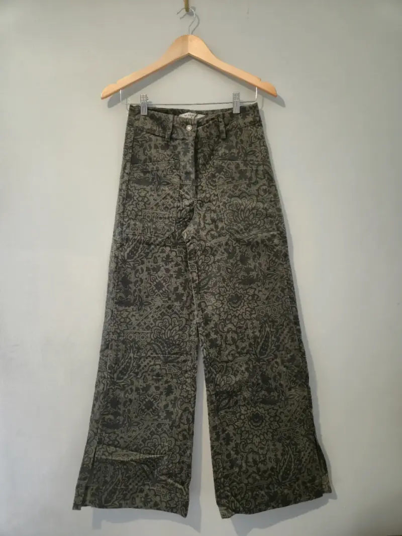 Pantalones Wide Leg print - 1