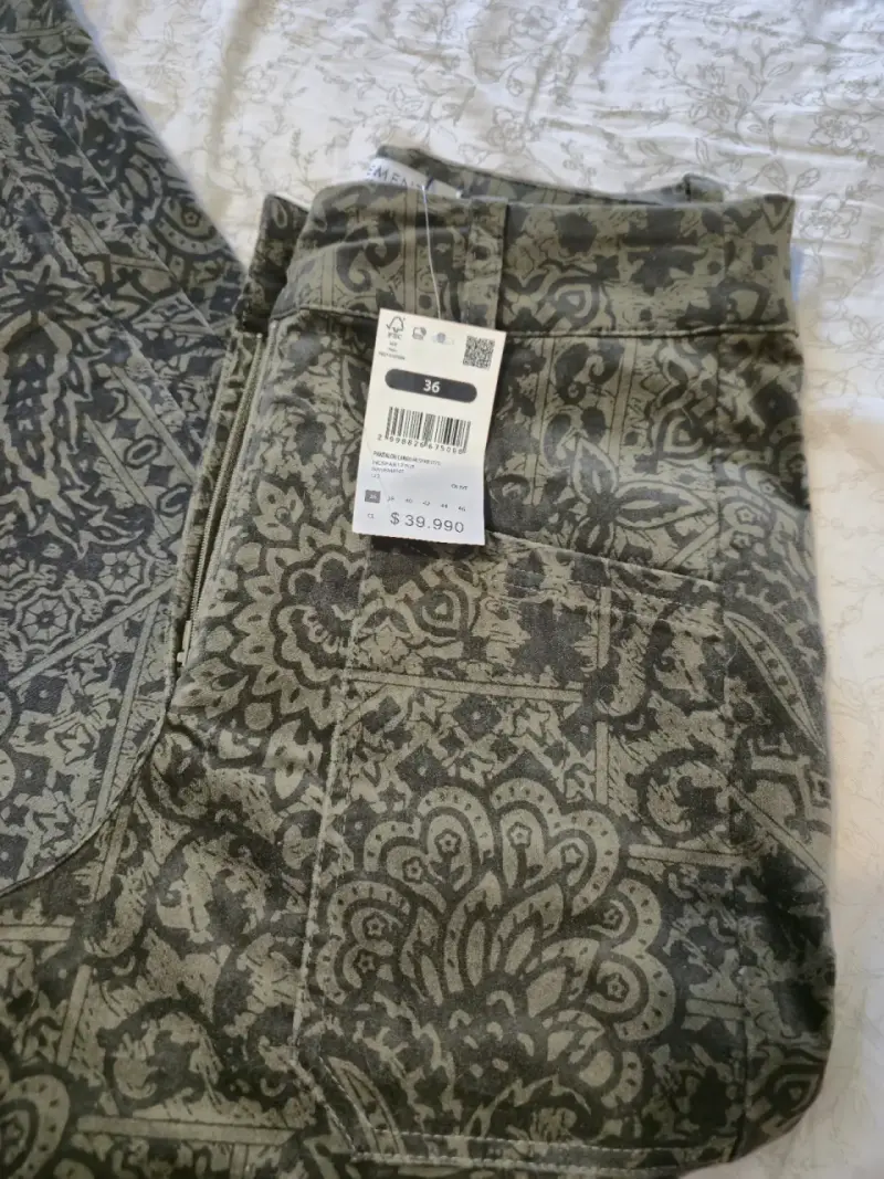 Pantalones Wide Leg print - 3