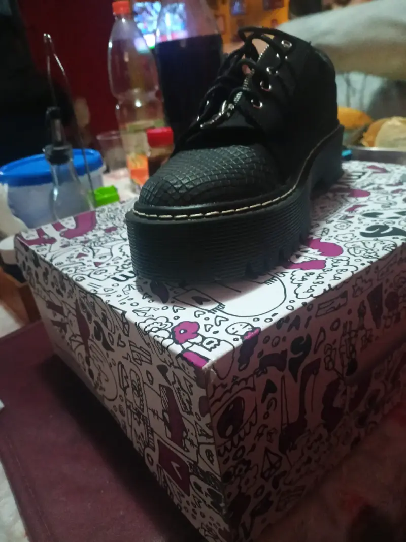 Zapatos de plataforma negros - 1