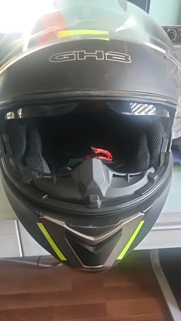 Casco de moto modular GH3 con visera - 1