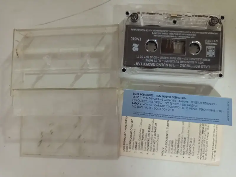 Cassette música Lalo Rodríguez Un Nuevo Despertar - 3