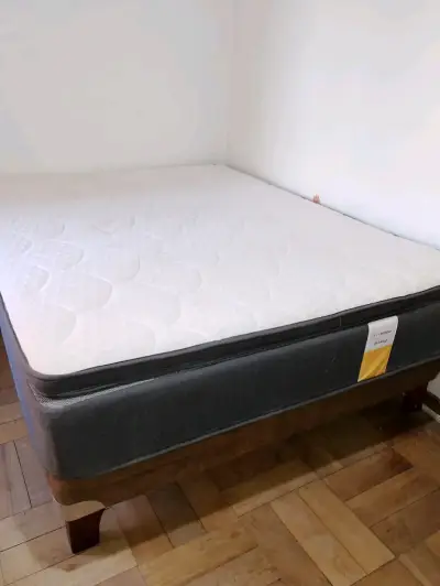 Cama celta europea 2p +Colchón Híbrido Drimkip +to - miniatura 3