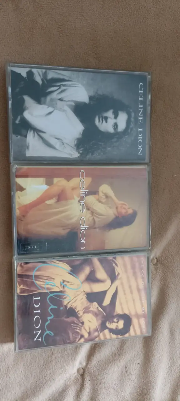 Colección de cassettes de Céline Dion - 1