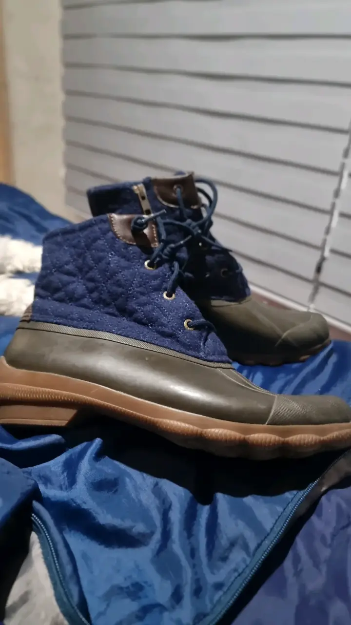Botas impermeables azul y marrón Sperry - 1