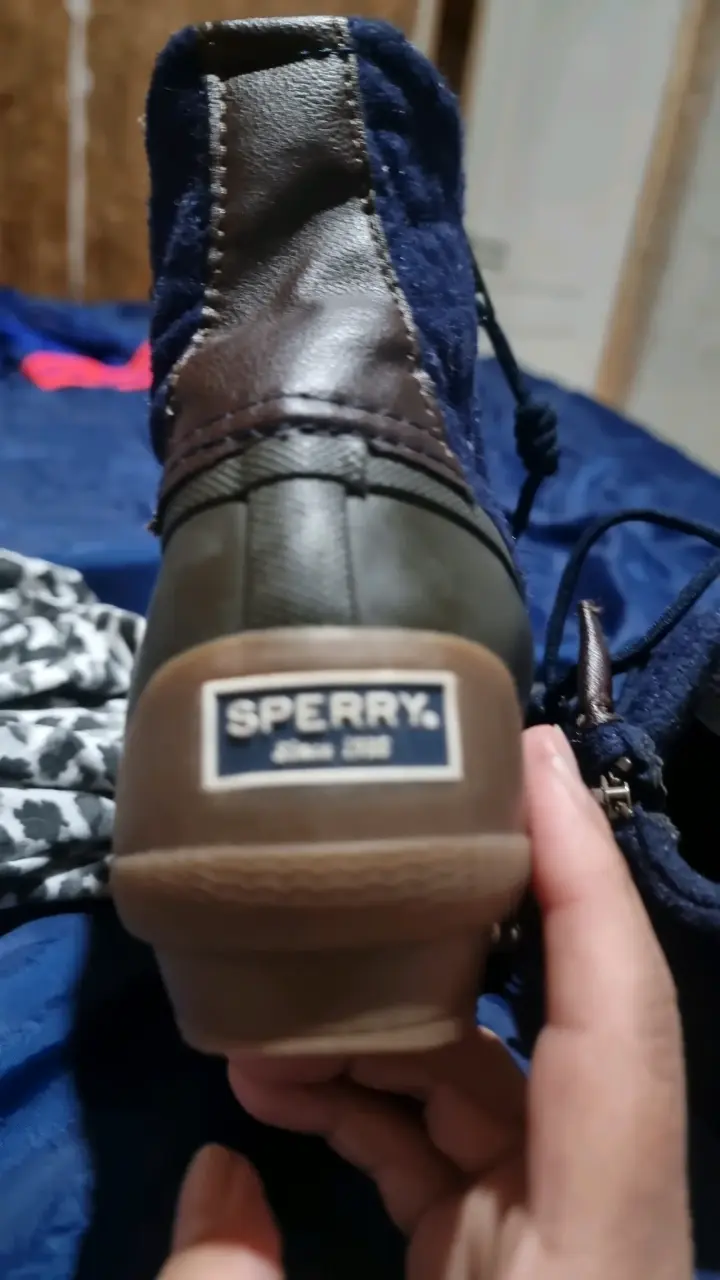 Botas impermeables azul y marrón Sperry - 2