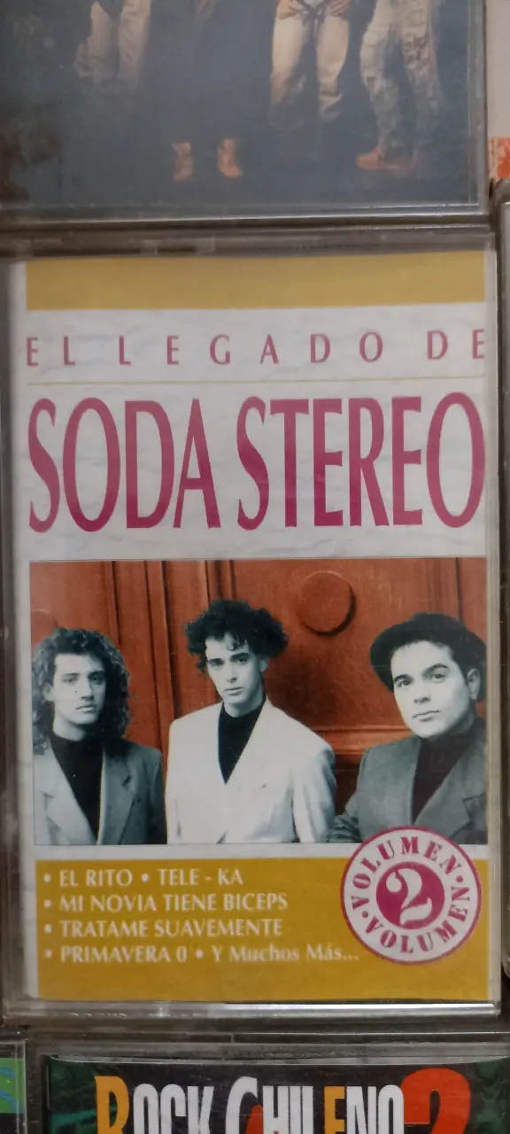 Colección de Cassettes de Rock Latino y Chileno - 4