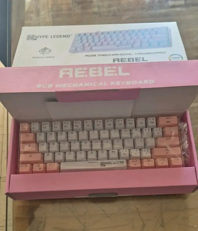 Teclado Mecánico RGB Hype Legend Rebel Pinku Editi - 2