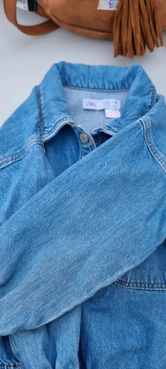 Polera de mezclilla para niños con unicornio Zara - 2