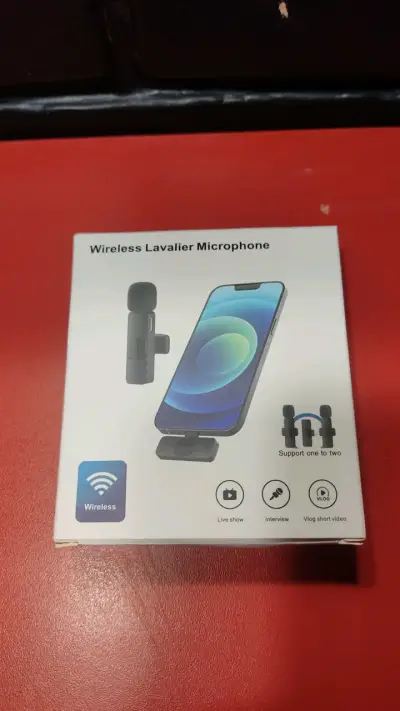 Micrófono Lavalier Inalámbrico para Smartphone - miniatura 1