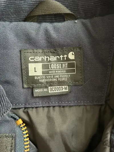 Chaqueta Carhartt Azul Talla L - miniatura 3