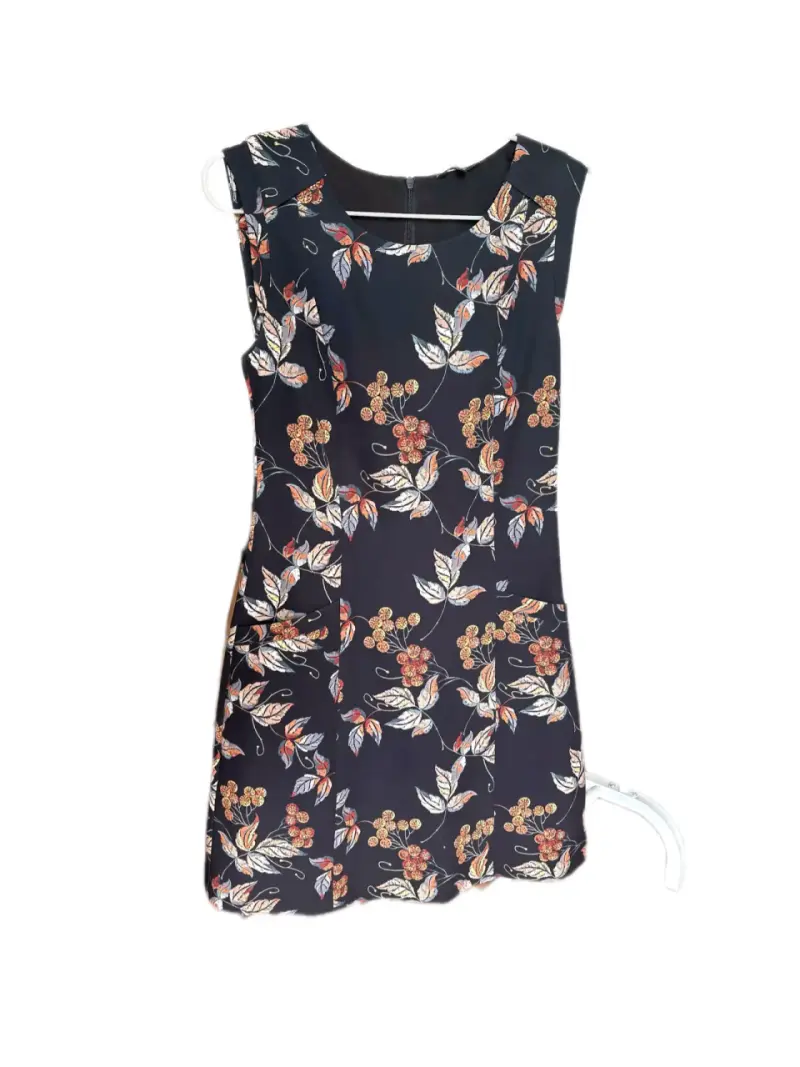 Vestido Ash floral sin mangas talla 34 - 1