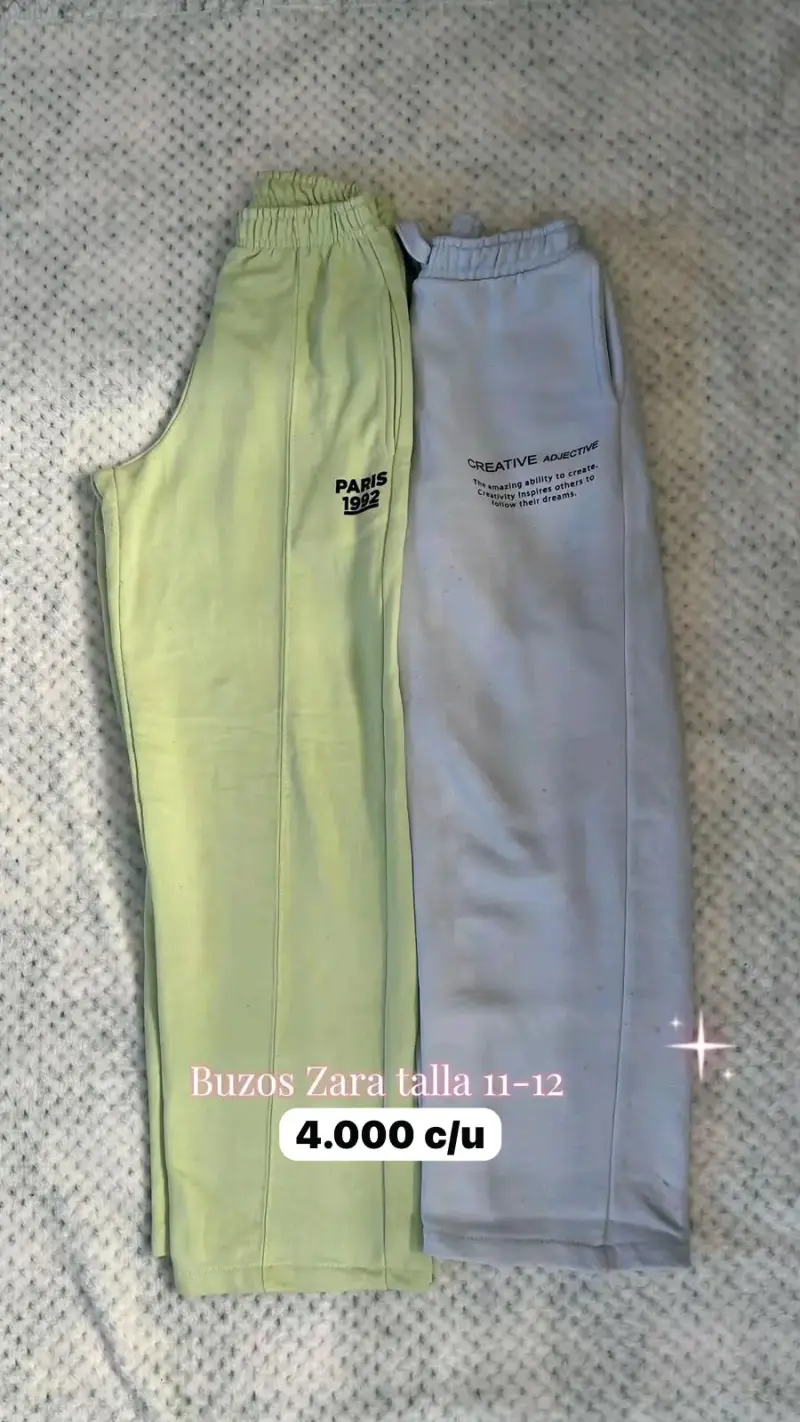 Pantalón Zara denim azul talla 34 - 5