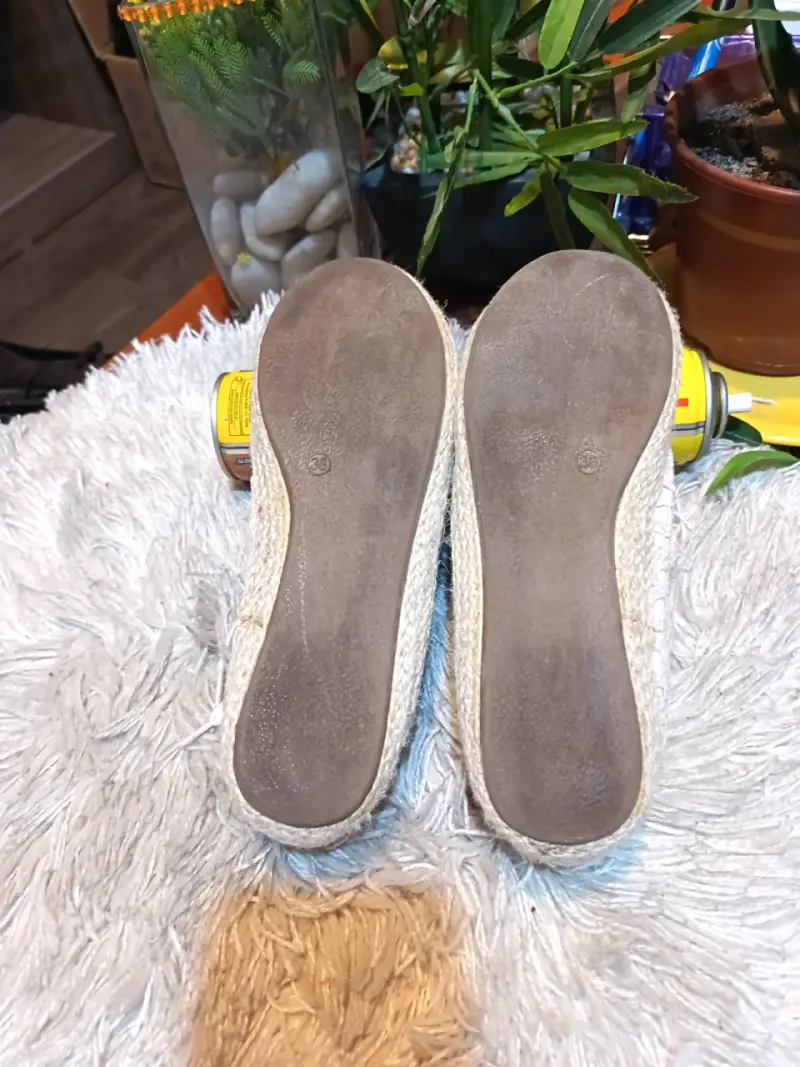 Zapatillas de encaje rosa claro para mujer - 6