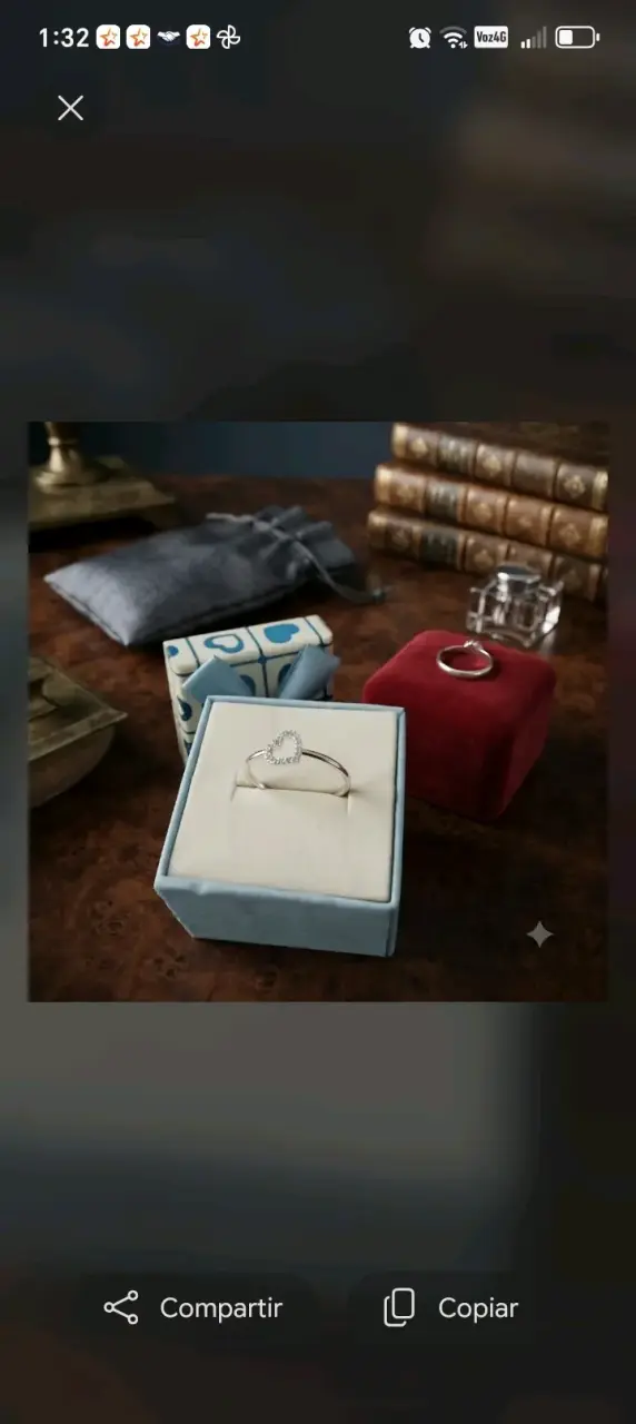 Anillo Plata 9.25 número 8 - 2