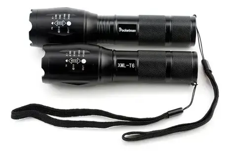 Linterna táctica LED recargable Pocketman XML-T6 - 1