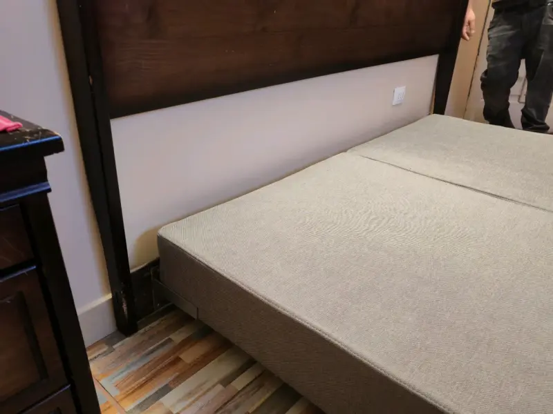 Base de Cama King-Respaldo-Veladores - 1