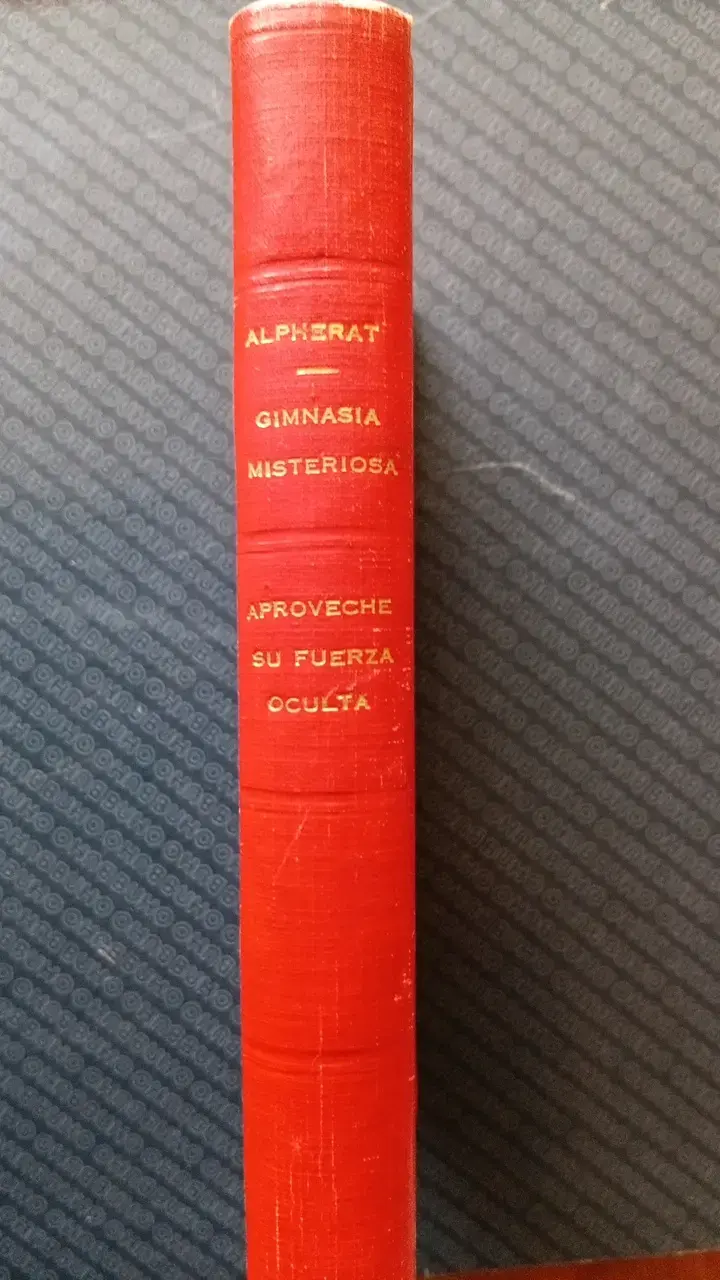 Libro Gimnasia Misteriosa de Alphérat - 3