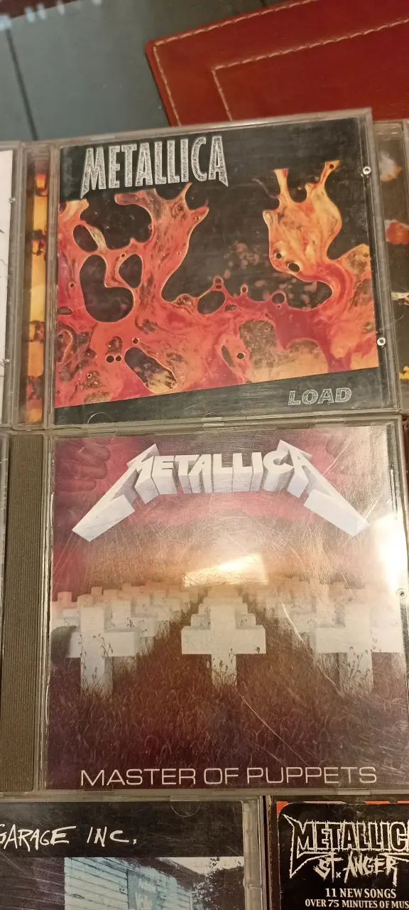 Colección de CDs de Metallica - 3