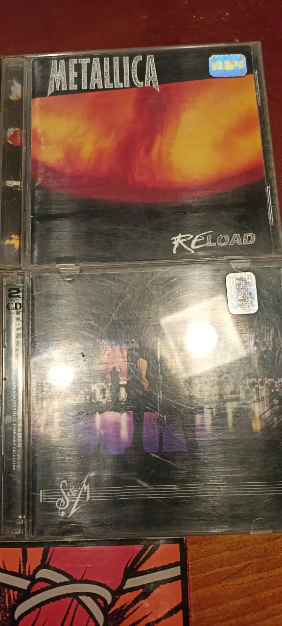 Colección de CDs de Metallica - 4