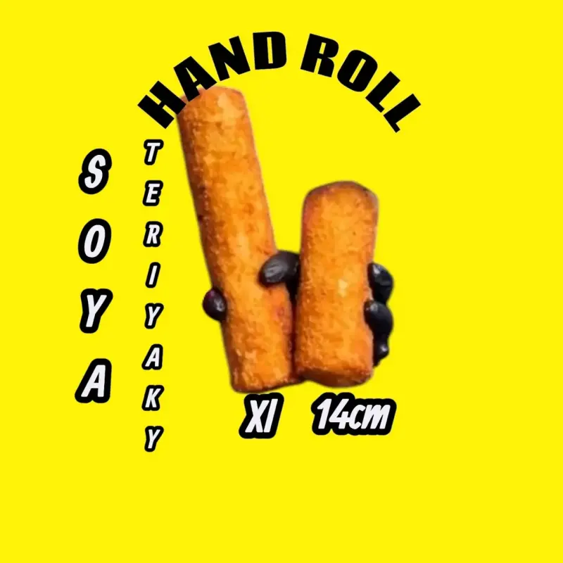 Hand Roll Soya Teriyaki XL 14cm SOLO RETIRO