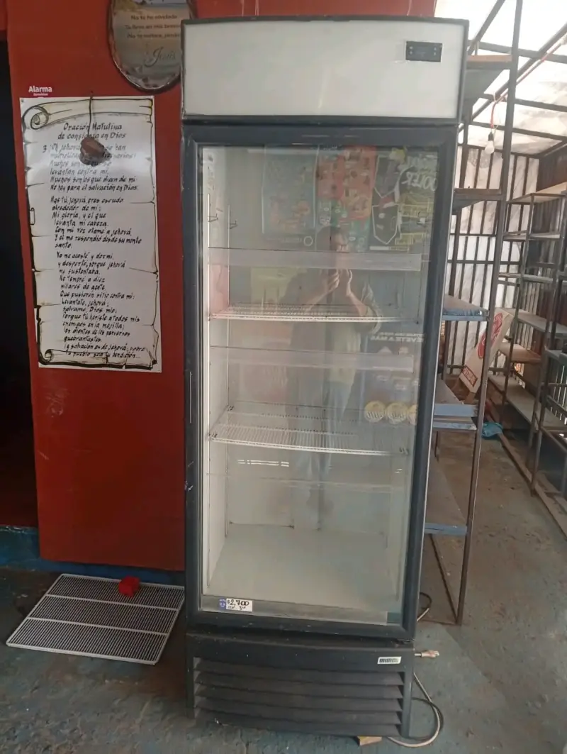 Refrigerador exhibidor vertical usado