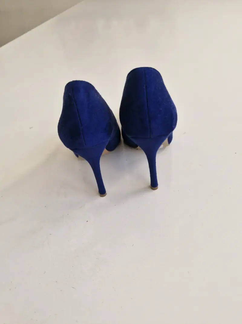 Zapatos de Tacón Azul para Mujer - 2