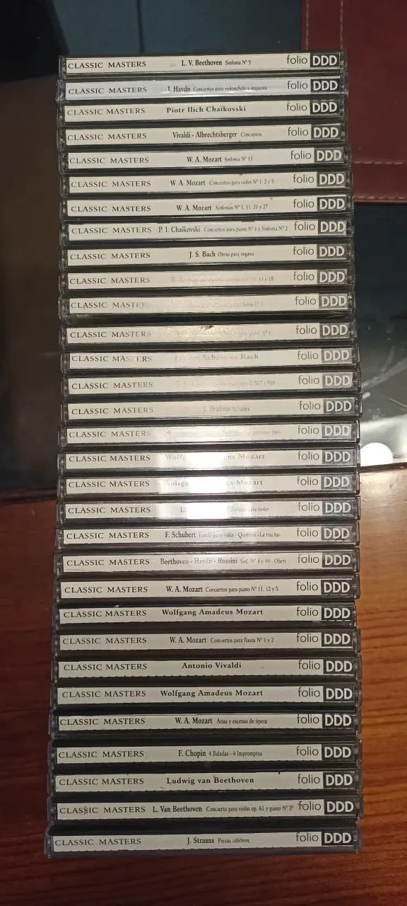 Colección de CDs de música clásica Classic Masters - 1
