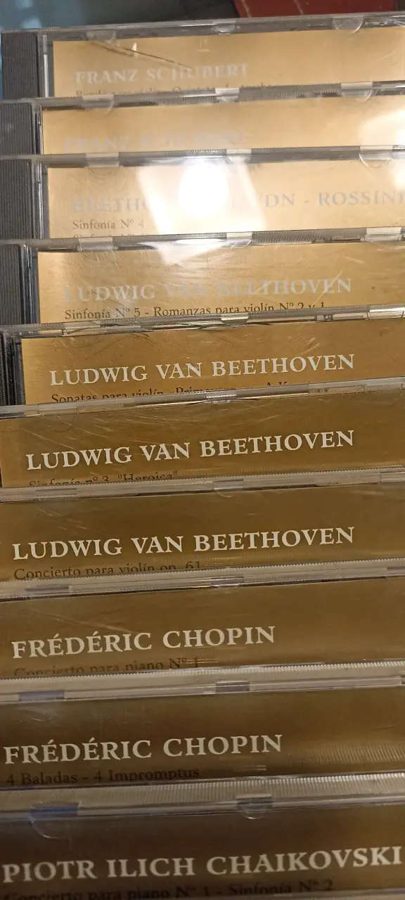 Colección de CDs de música clásica Classic Masters - 3