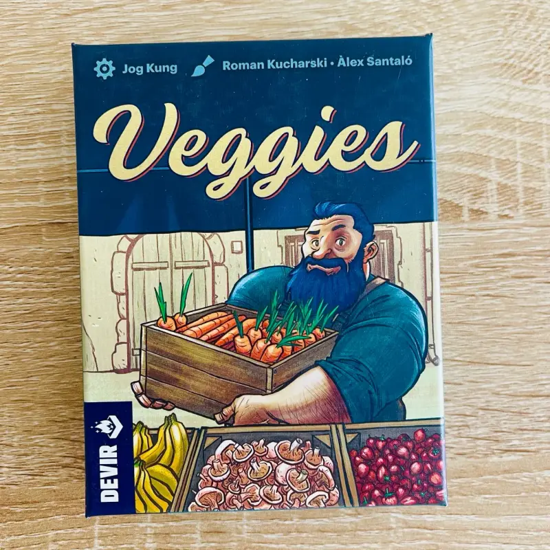 Juego de cartas Veggies de estrategia rápida - 1