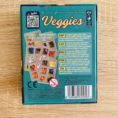 Juego de cartas Veggies de estrategia rápida - miniatura 2