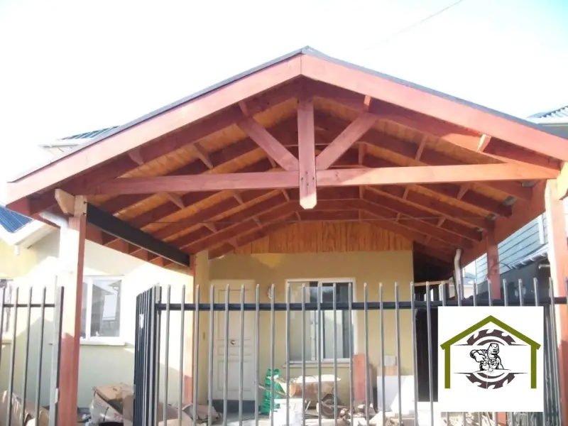 Cobertizo de Madera para Patio Exterior - 1