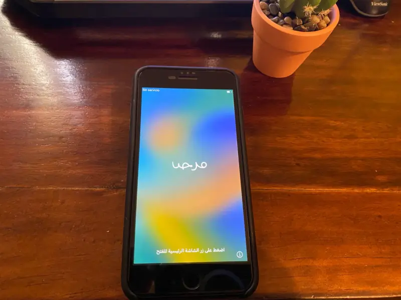 iPhone 8 Plus de 64 GB en color negro
