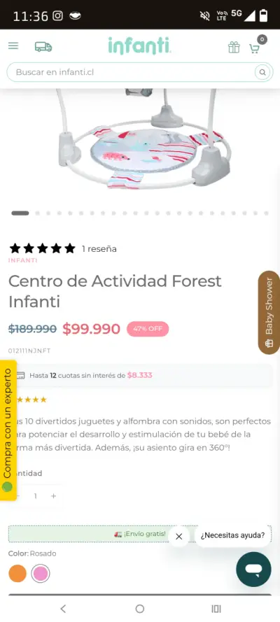 Centro de Actividad Forest Infanti con Juguetes - miniatura 1