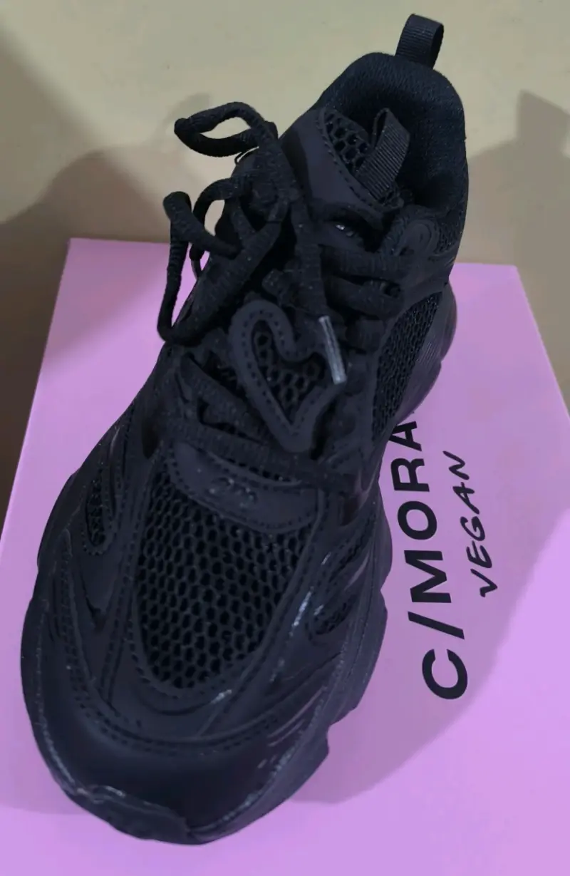 Zapatillas deportivas negras C/MORA vegan - 2