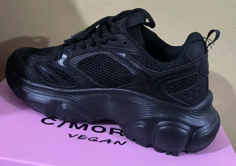 Zapatillas deportivas negras C/MORA vegan - 3