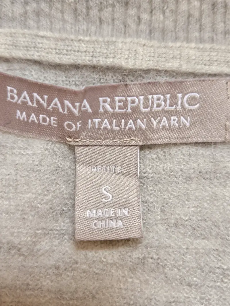 Suéter de lana gris Banana Republic - 3