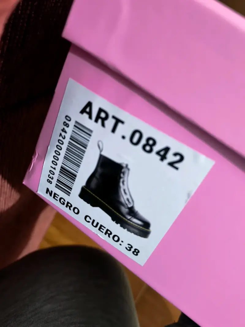 Botas negras de cuero con cierre lateral - 4