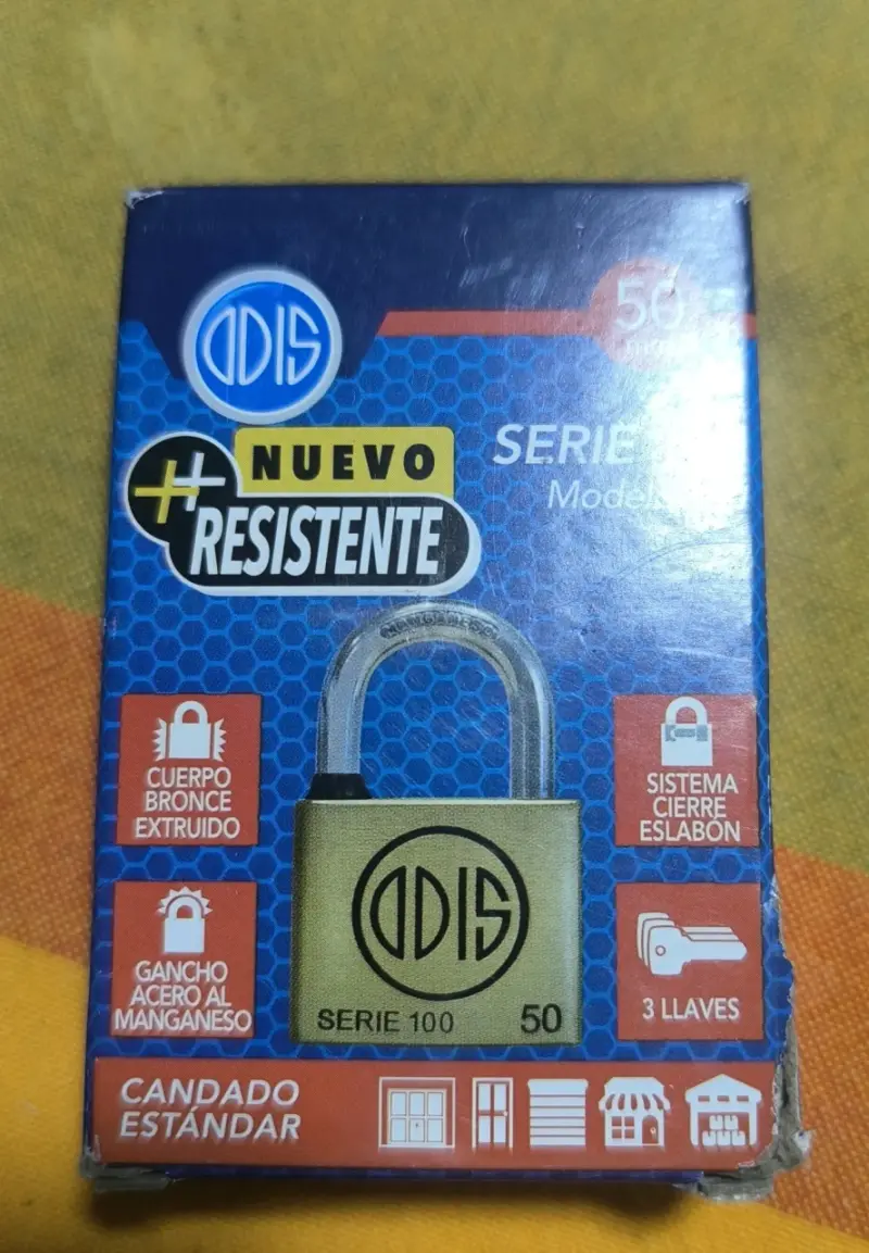 Candado Odis Serie 100 50mm resistente - 2