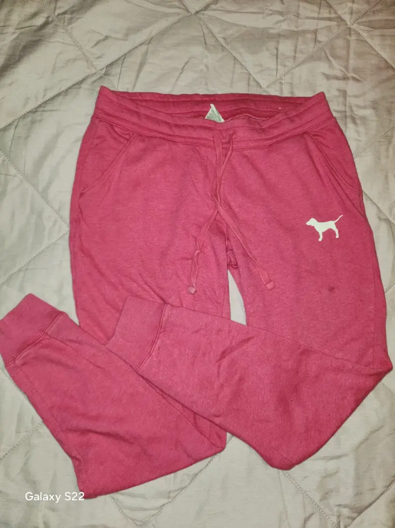 Pantalones deportivos rosados PINK para mujer - 2