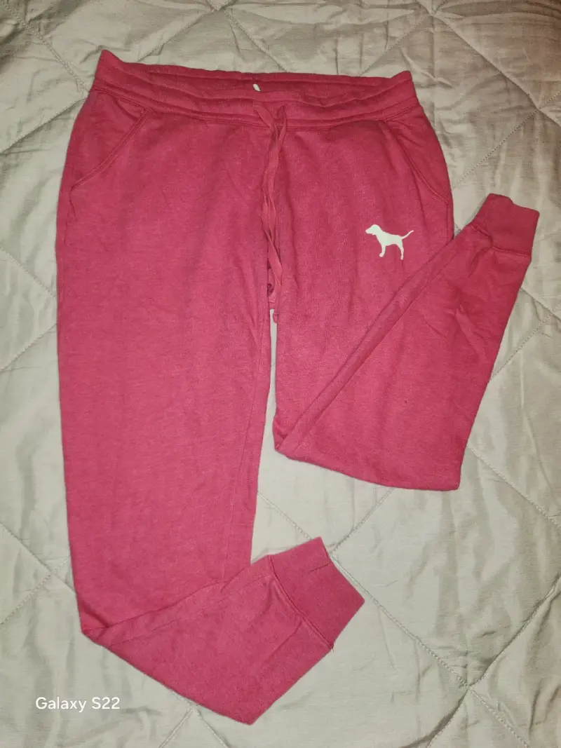 Pantalones deportivos rosados PINK para mujer - 3