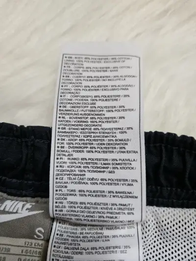 Pantalones deportivos Nike negros unisex - miniatura 5