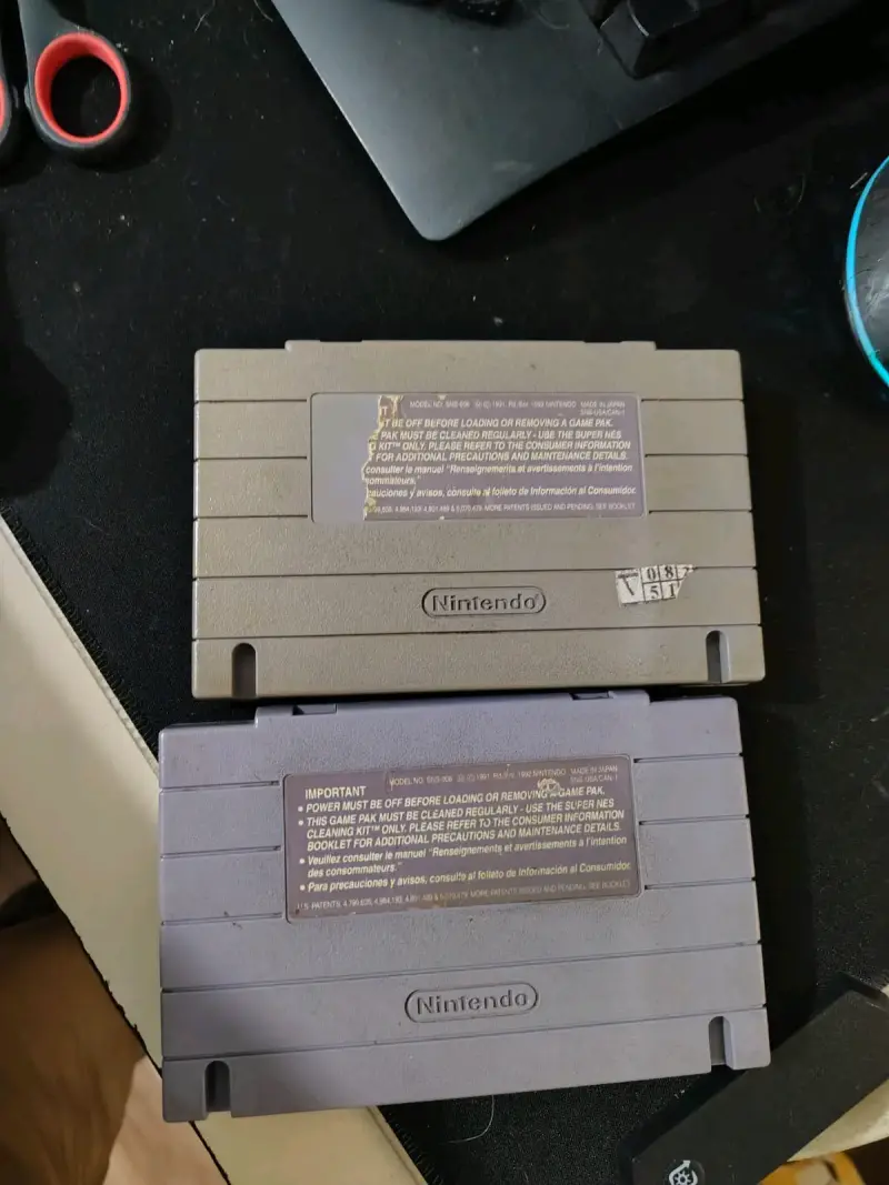 Consola Super Nintendo con juegos y controles - 5