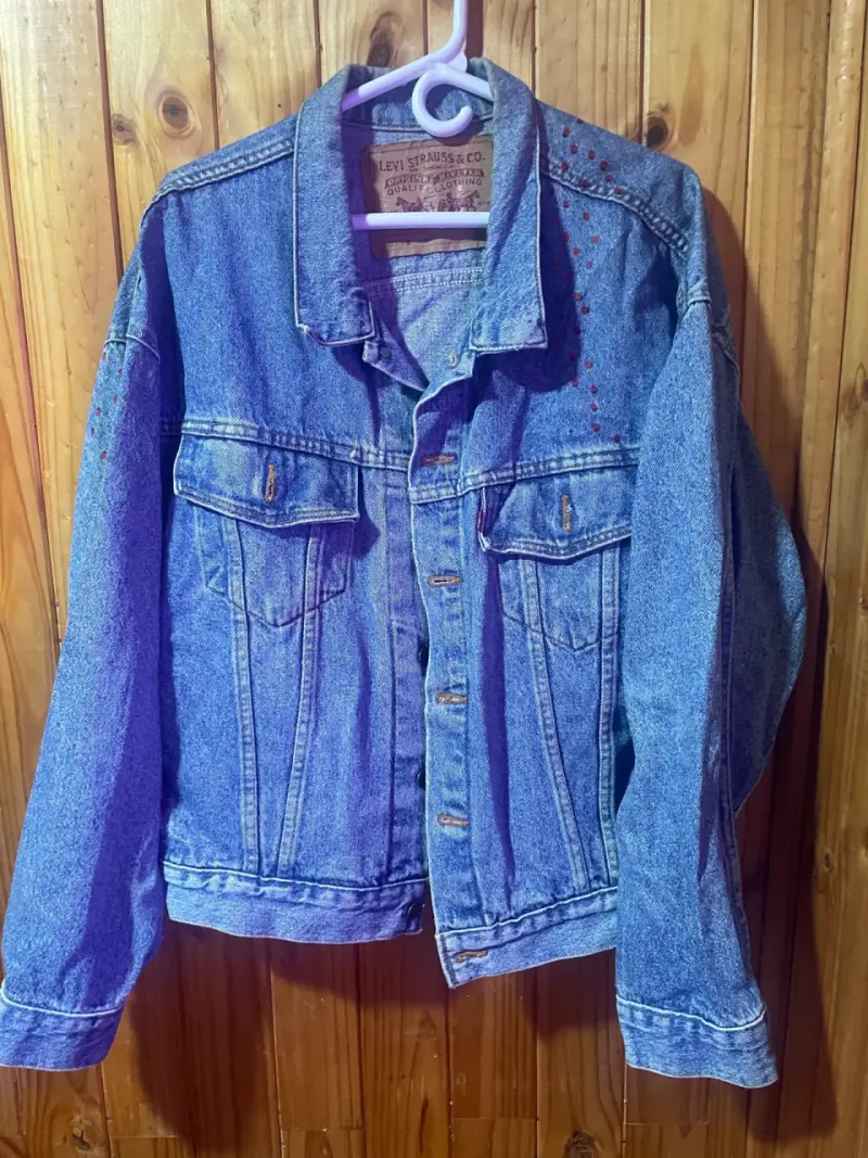 Chaqueta de mezclilla Levi's con diseño bordado - 1